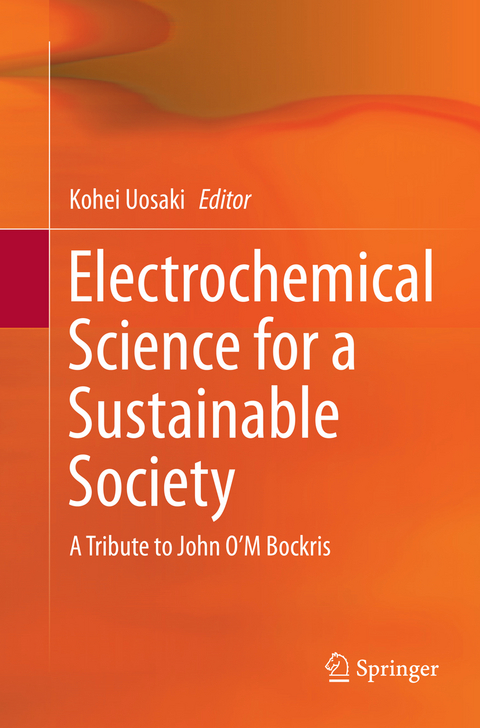 Electrochemical Science for a Sustainable Society - 