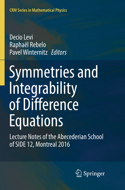 Symmetries and Integrability of Difference Equations - 