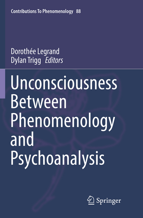 Unconsciousness Between Phenomenology and Psychoanalysis - 