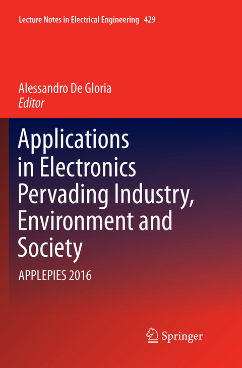 Applications in Electronics Pervading Industry, Environment and Society - 