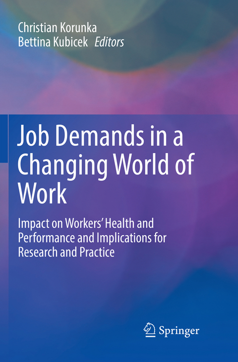 Job Demands in a Changing World of Work - 