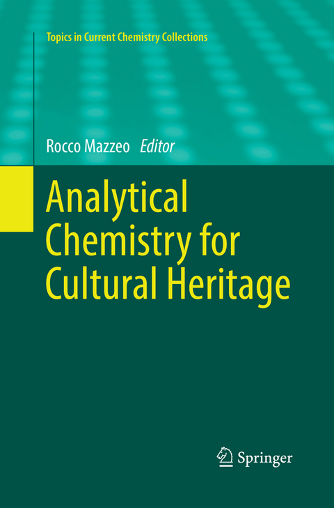 Analytical Chemistry for Cultural Heritage - 