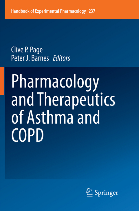 Pharmacology and Therapeutics of Asthma and COPD - 