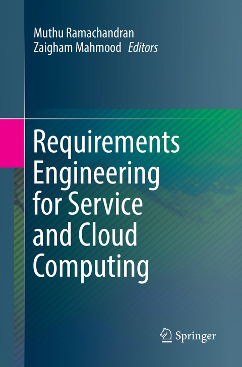 Requirements Engineering for Service and Cloud Computing - 