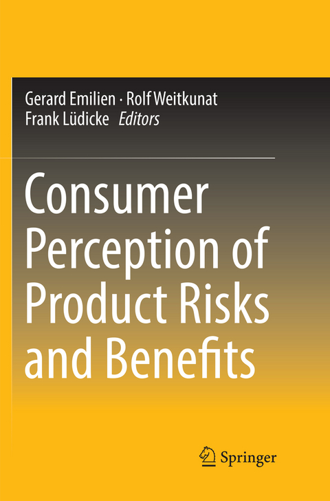 Consumer Perception of Product Risks and Benefits - 