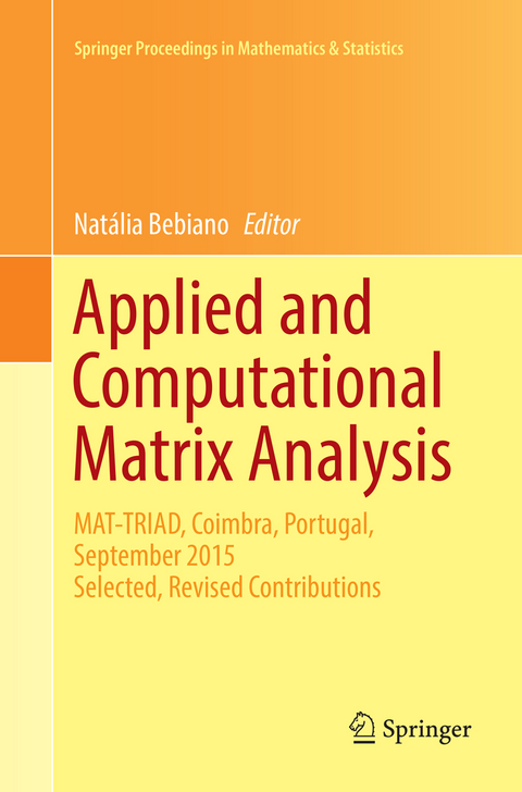 Applied and Computational Matrix Analysis - 