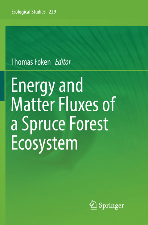 Energy and Matter Fluxes of a Spruce Forest Ecosystem - 