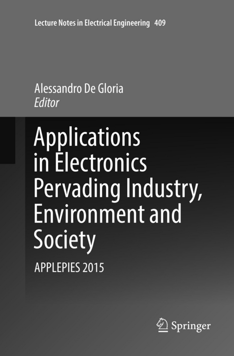 Applications in Electronics Pervading Industry, Environment and Society - 