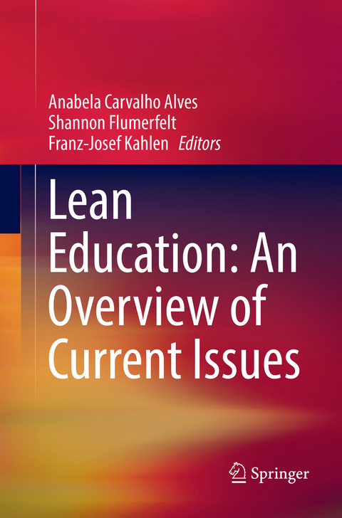 Lean Education: An Overview of Current Issues - 