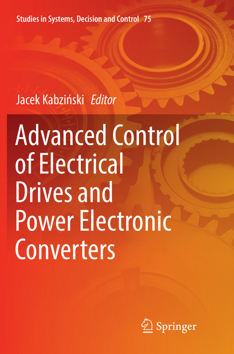 Advanced Control of Electrical Drives and Power Electronic Converters - 
