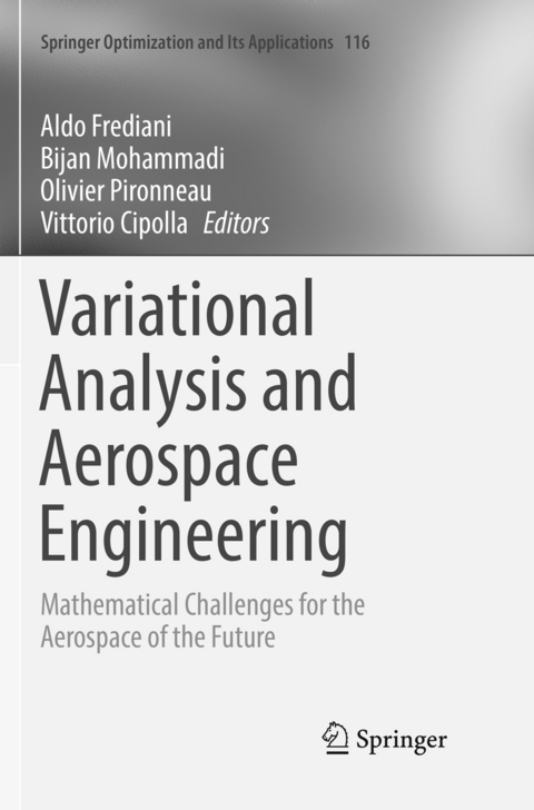 Variational Analysis and Aerospace Engineering - 