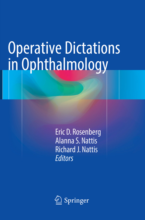 Operative Dictations in Ophthalmology - 