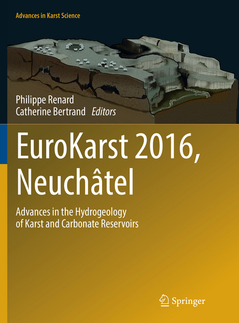 EuroKarst 2016, Neuchâtel - 