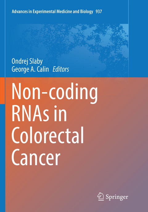 Non-coding RNAs in Colorectal Cancer - 