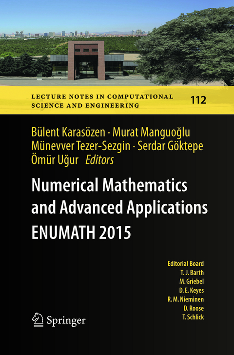 Numerical Mathematics and Advanced Applications ENUMATH 2015 - 