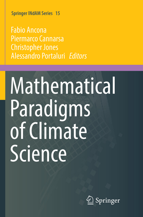 Mathematical Paradigms of Climate Science - 