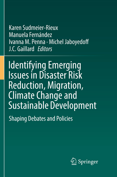 Identifying Emerging Issues in Disaster Risk Reduction, Migration, Climate Change and Sustainable Development - 