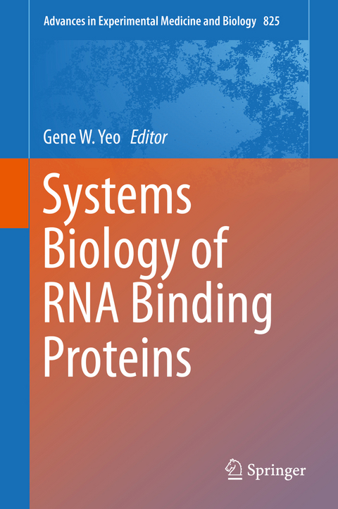 Systems Biology of RNA Binding Proteins - 