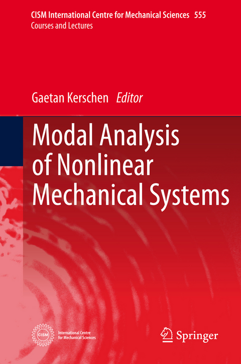 Modal Analysis of Nonlinear Mechanical Systems - 