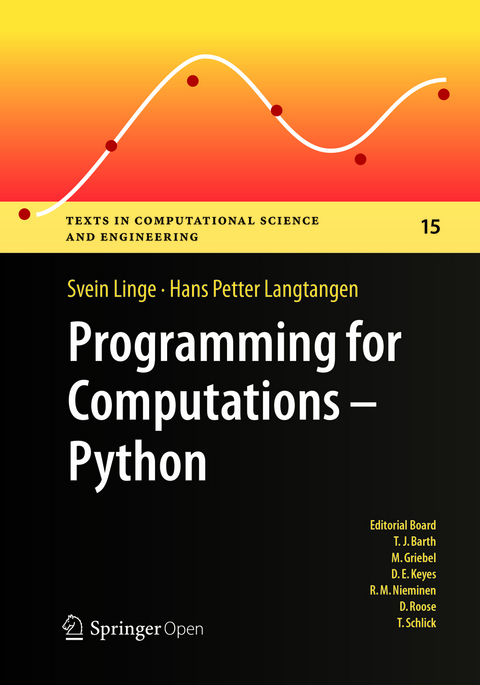 Programming for Computations - Python - Svein Linge, Hans Petter Langtangen