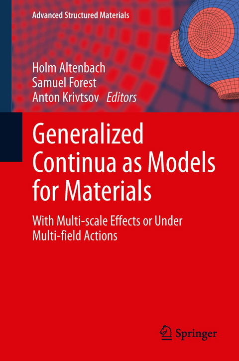 Generalized Continua as Models for Materials - 