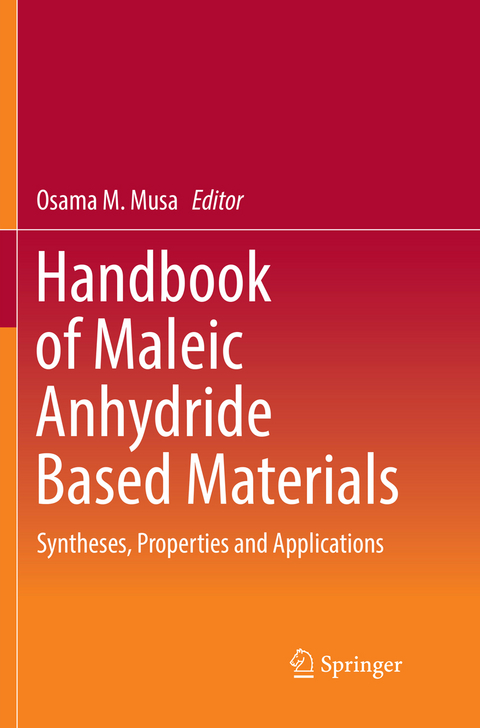 Handbook of Maleic Anhydride Based Materials - 