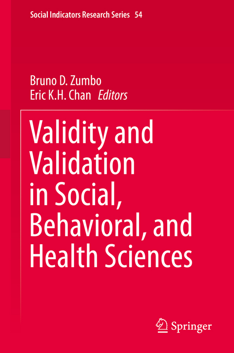 Validity and Validation in Social, Behavioral, and Health Sciences - 