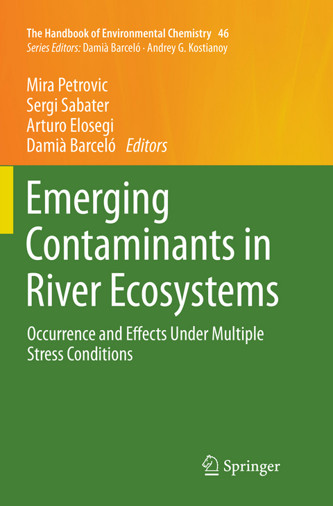 Emerging Contaminants in River Ecosystems - 