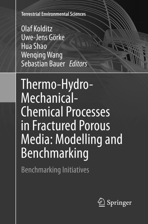 Thermo-Hydro-Mechanical-Chemical Processes in Fractured Porous Media: Modelling and Benchmarking - 
