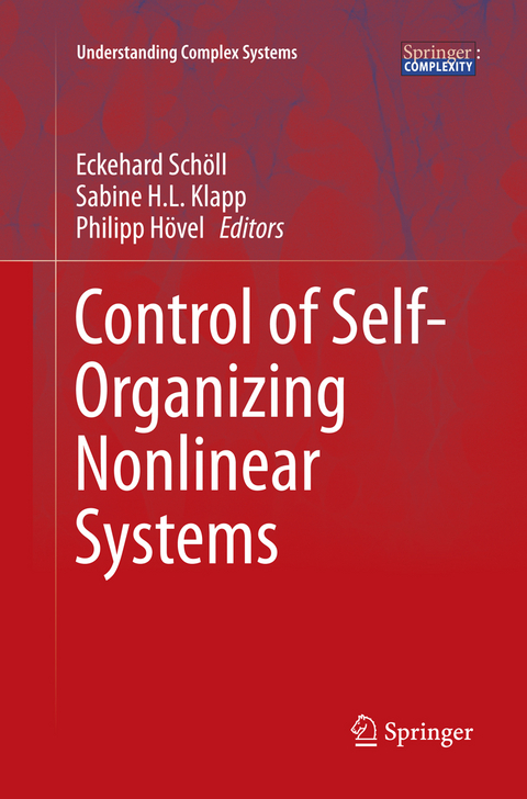 Control of Self-Organizing Nonlinear Systems - 