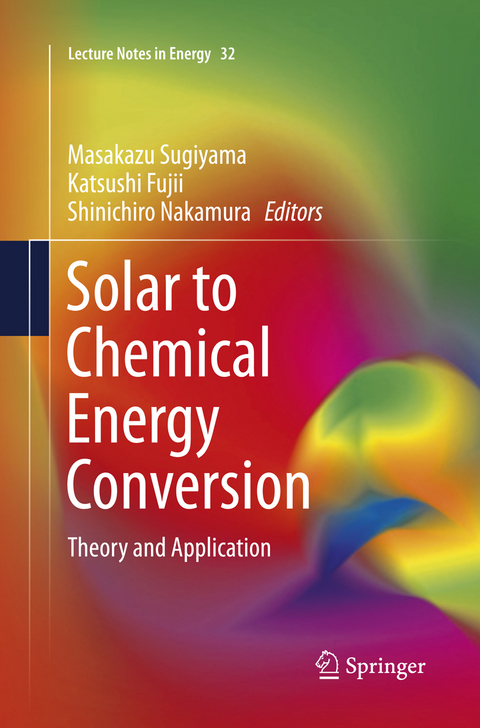 Solar to Chemical Energy Conversion - 
