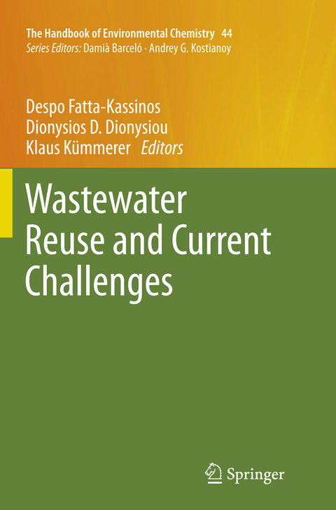 Wastewater Reuse and Current Challenges - 