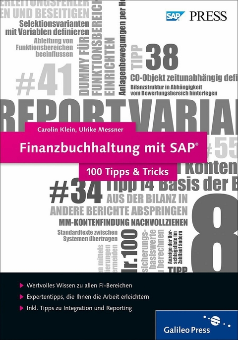 Finanzbuchhaltung mit SAP ? 100 Tipps u. Tricks -  Carolin Klein,  Ulrike Messner
