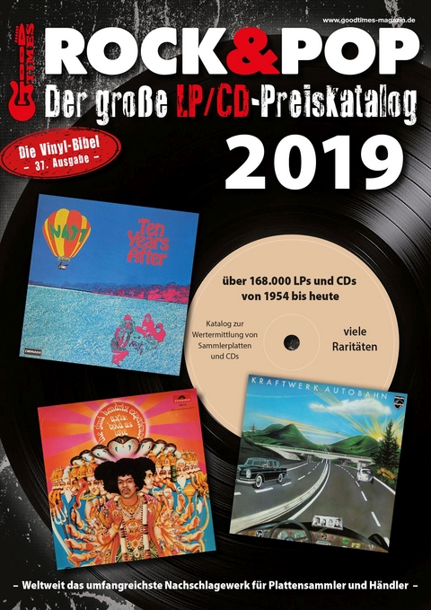 Der große Rock & Pop LP/CD Preiskatalog 2019 - Martin Reichold
