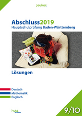 Abschluss 2019 - Hauptschulprüfung Baden-Württemberg - Lösungen - 