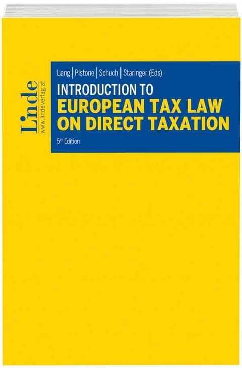 Introduction to European Tax Law on Direct Taxation - 