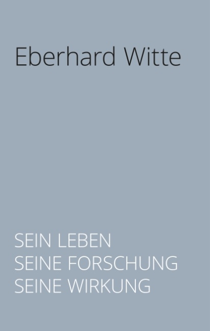 Eberhard Witte - 