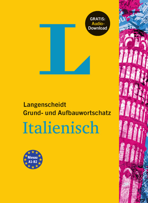 Langenscheidt Grund- und Aufbauwortschatz Italienisch - Buch mit Bonus-Audiomaterial - 