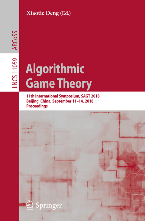 Algorithmic Game Theory - 