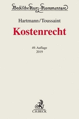 Kostenrecht - Toussaint, Guido