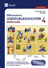 Differenzierte Lesespurgeschichten Mathematik 4 - Sandra Blomann, Anke Zöh