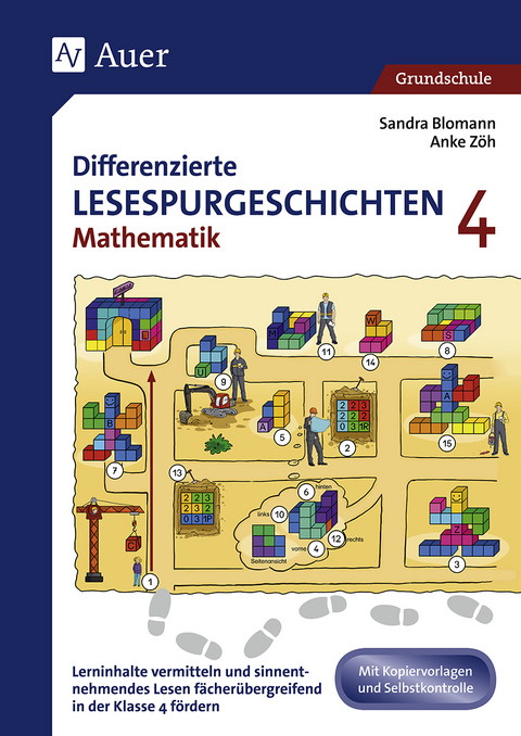 Differenzierte Lesespurgeschichten Mathematik 4 - Sandra Blomann, Anke Zöh