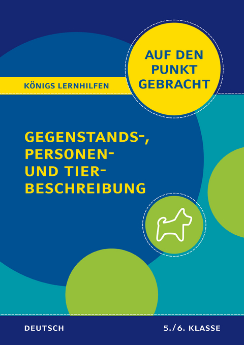 Königs Lernhilfen: Auf den Punkt gebracht: Gegenstands-, Personen- und Tierbeschreibung – 5./6. Klasse - Werner Rebl