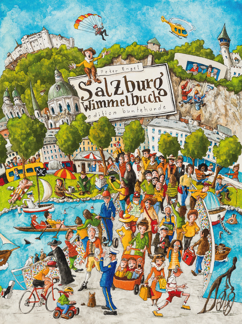 Salzburg Wimmelbuch - Peter Engel
