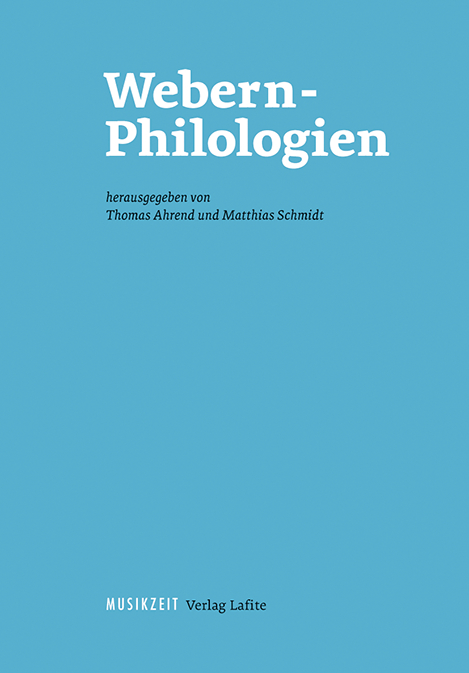 Webern-Philologien - 