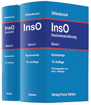 Insolvenzordnung Gesamtwerk - Heribert Hirte; Heinz Vallender; Franz Mentzel; Georg Kuhn; Wilhelm Uhlenbruck