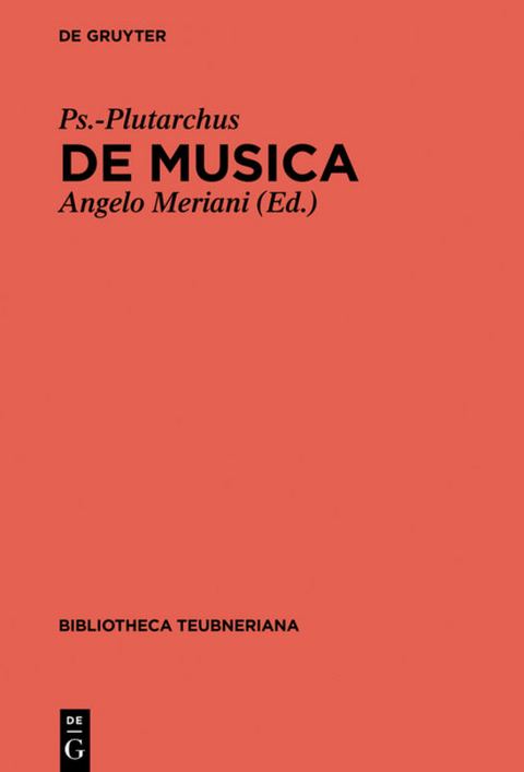 De musica - 