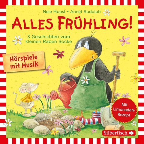 Alles Frühling!: Alles Freunde!, Alles wächst!, Alles gefärbt! (Der kleine Rabe Socke) - Nele Moost