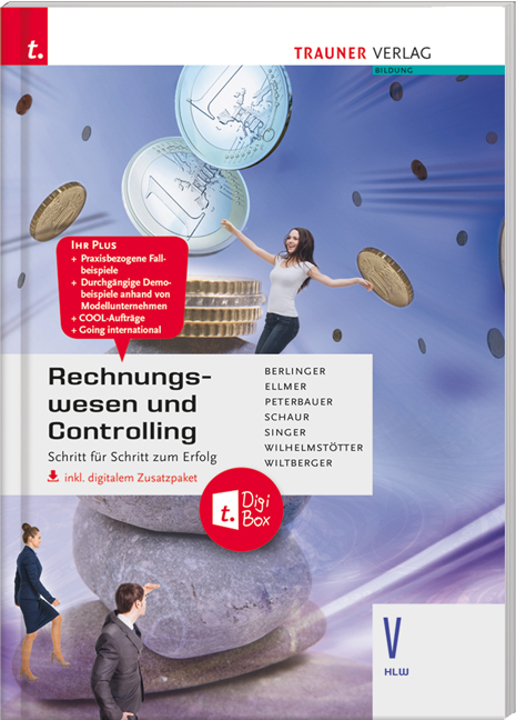 Rechnungswesen und Controlling V HLW inkl. digitalem Zusatzpaket - Eva Wiltberger-Krasel, Doris Singer, Michael Wilhelmstötter, Roland Berlinger, Monika Najand-Ellmer, Rudolf Peterbauer, Erwin Schaur