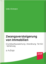 Zwangsversteigerung von Immobilien - Hintzen, Udo